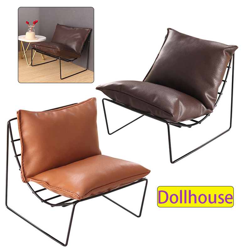 Sofas - Kursi Sofa Besi Miniatur Rumah Boneka