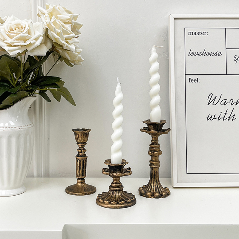 Tempat Lilin Perunggu Antik Be - Tables ulasan dan harga