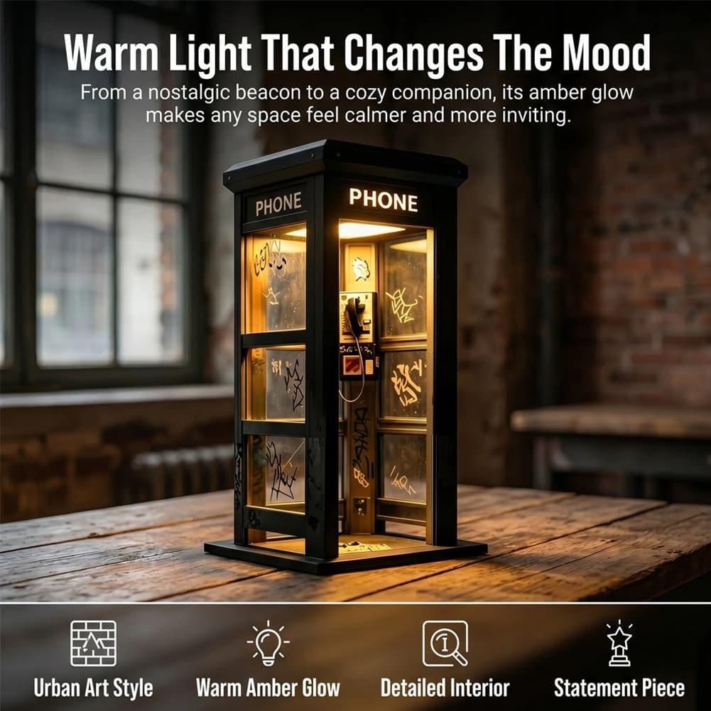 Lampu Meja Telepon Retro Graff - Bedroom Furniture ulasan dan harga