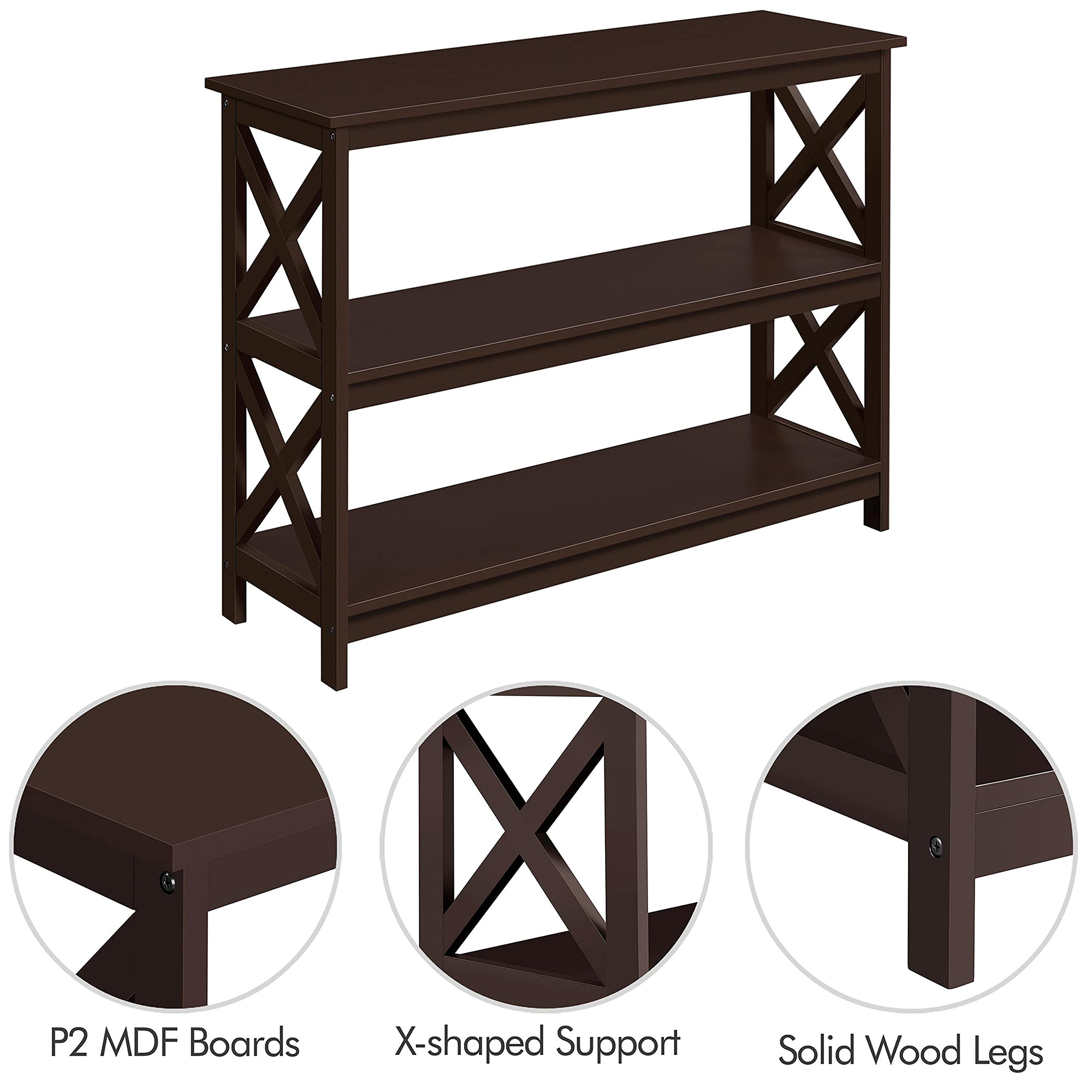 Meja Konsol untuk Penyimpanan, - Tables ulasan dan harga