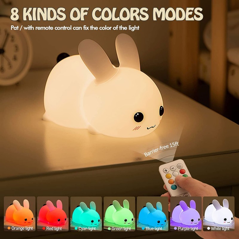 Lampu kelinci LED, mainan bayi - Floating Nightstand With Led Light ulasan dan harga