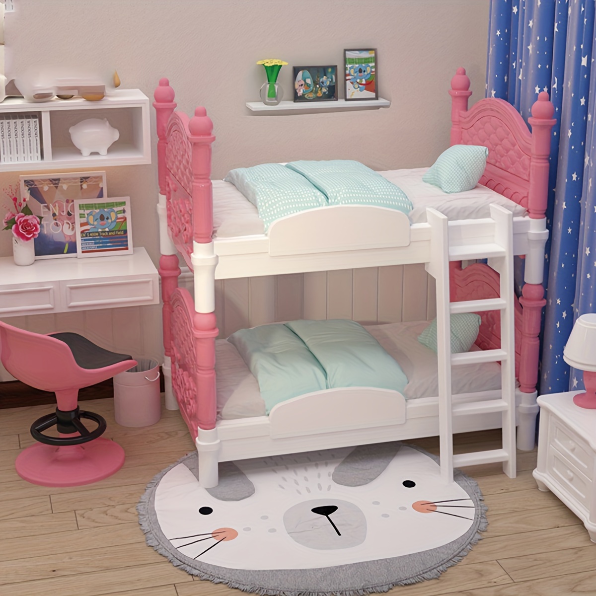 Rumah Boneka Miniatur Tempat T - Bedroom Furniture ulasan dan harga