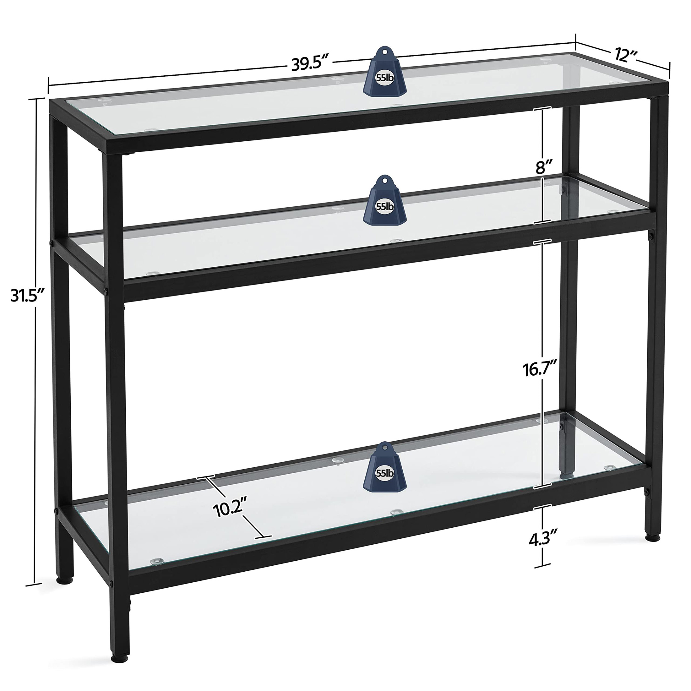 Meja Konsol, Rangka Logam dan  - Tables ulasan dan harga